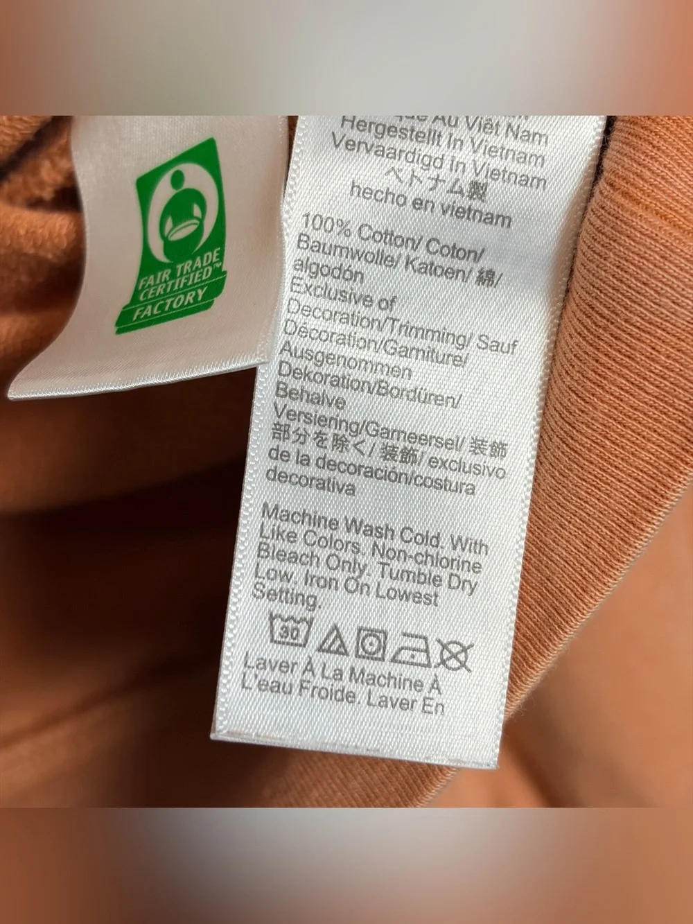 J.CREW Women’s Magic Rinse(TM) Lightweight Crewneck Sweatshirt Warm Taupe, MED - Picture 9 of 10
